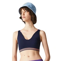 Top sportowy Lacoste Sport biustonosz treningowy granatowy r. S
