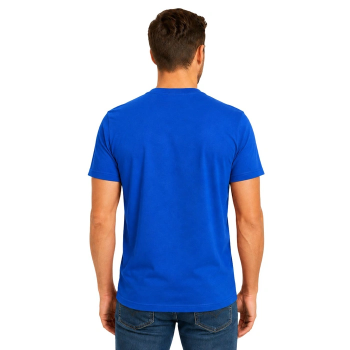Koszulka męska Fruit of the Loom Valueweight niebieska t-shirt r. L