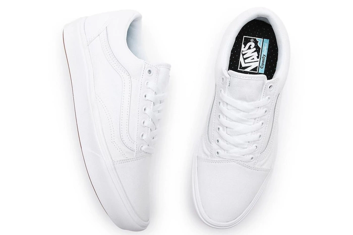 Buty damskie Vans Comfycush Old Skool białe trampki