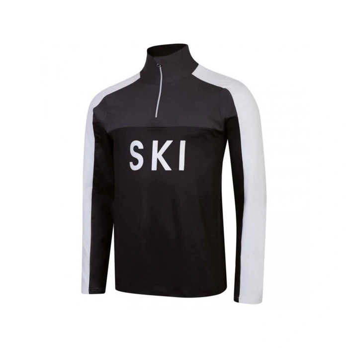 Bluza męska Dare2b Ski Core Stretch rozsuwany czarna narciarska r. M