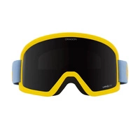 Gogle narciarskie Dragon DX3 L OTG snowboardowe cat. S2 żółto-niebieskie