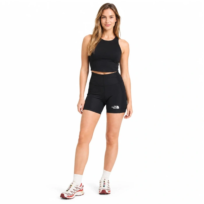 Spodenki treningowe damskie The North Face W Perf Rib Short kolarki r. M