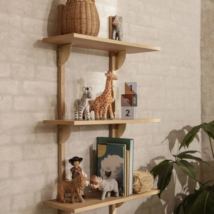 Drewniana figurka Frem Living Kids zabawka lew