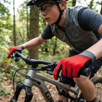 Rękawiczki młodzieżowe Giro Trixter Youth rowerowe czerwone r. M /5