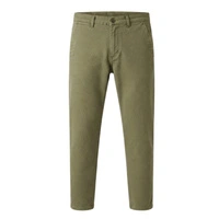 Spodnie damskie Zara chinos bawełniane khaki r.S