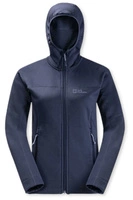 Bluza damska Jack Wolfskin Hirschberg z kapturem trekkingowa