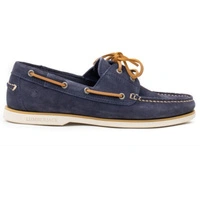 Buty męskie Lumberjack Navigator skórzane zamszowe mokasyny granatowe r. 44