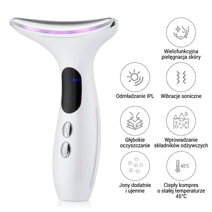 Urządzenie do Liftingu Twarzy Erth Skin London – Terapia LED i EMS