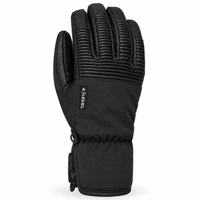 Rękawice narciarskie Level Wrangler PrimaLoft skórzane czarne r. S / 7