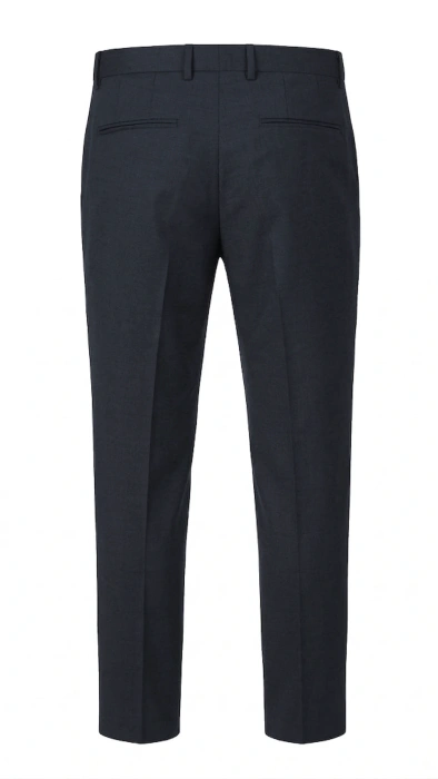 Spodnie męskie Calvin Klein Paris Refined Wool garniturowe wełniane r. S