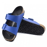Klapki męskie Birkenstock Arizona BS birko-flor niebieskie r. 43
