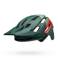 Kask rowerowy Bell Super Air Mips rowerowy zielony MTB z daszkiem
