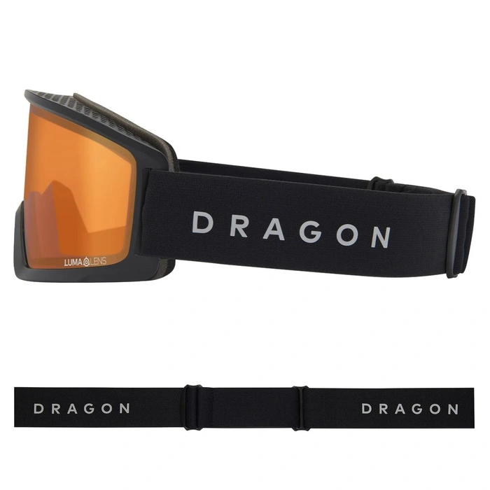 Gogle narciarskie Dragon DX3 plus OTG Photochromic Amber snowboardowe cat. S1-S3