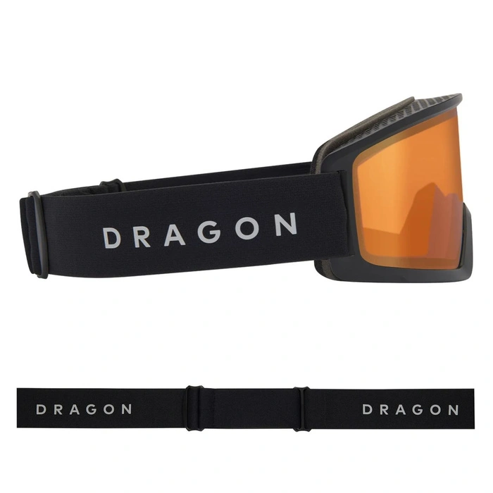 Gogle narciarskie Dragon DX3 plus OTG Photochromic Amber snowboardowe cat. S1-S3