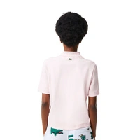 Koszulka damska Lacoste Lacoste Holiday Polo klasyczna różowa r. XS