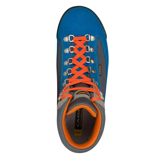 Buty damskie AKU Ultra Light Original Gtx Vibram trekkingowe skórzane niebieskie
