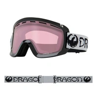 Gogle narciarskie Dragon D1 OTG Classic Grey snowboardowe soczewki S3, S1