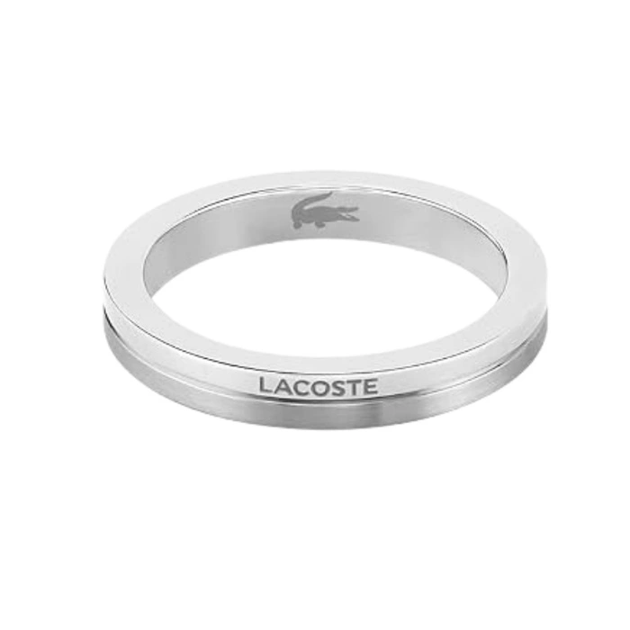 Pierścionek Lacoste Virtua ze stali nierdzewnej srebrny 16 mm / 52