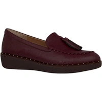 Buty damskie Flip Flop Petrina Patent Loafers mokasyny bordowe r. 38