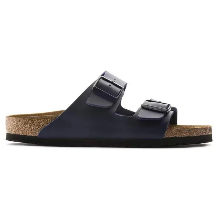 Klapki męskie Birkenstock Arizona BS profilowane granatowe r. 45