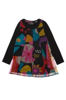 Sukienka dziewczęca Desigual Bottoms kolorowa r. 158