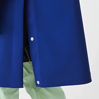 Płaszcz damski Lacoste Lond Parka przeciwdeszczowy niebieski r. XS