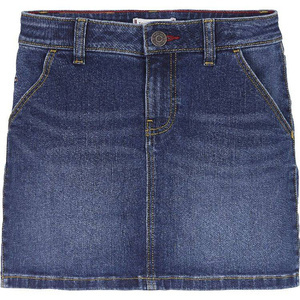 Spódnica dziewczęca Tommy Hilfiger Denim mini jeansowa